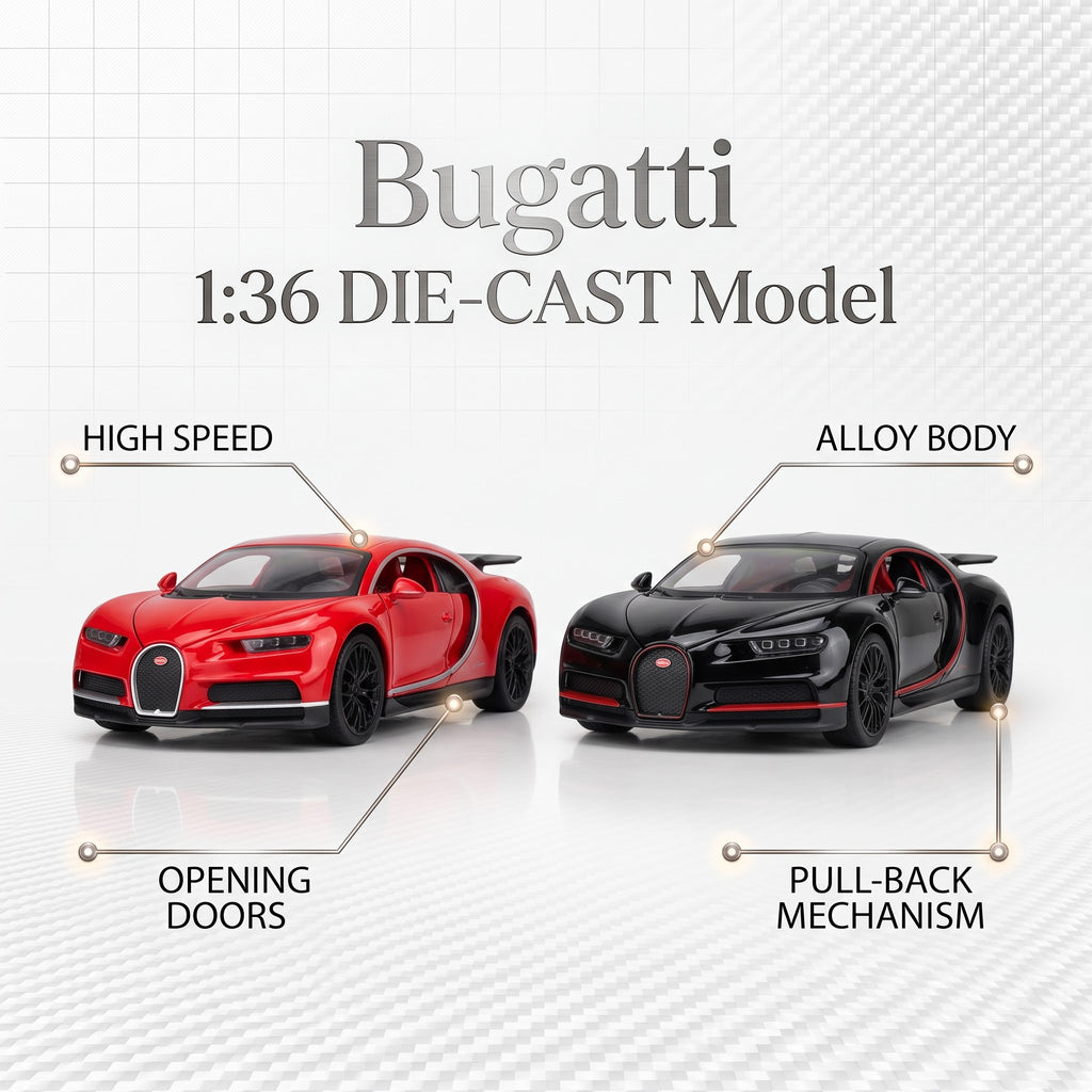 Bugatti DIE-CAST 1:36 Model
