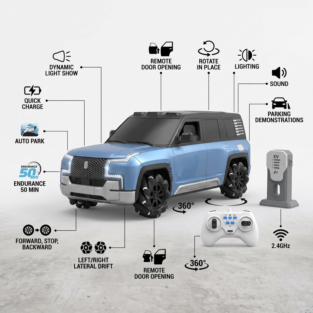 RC Auto Parking Car [Smoke]