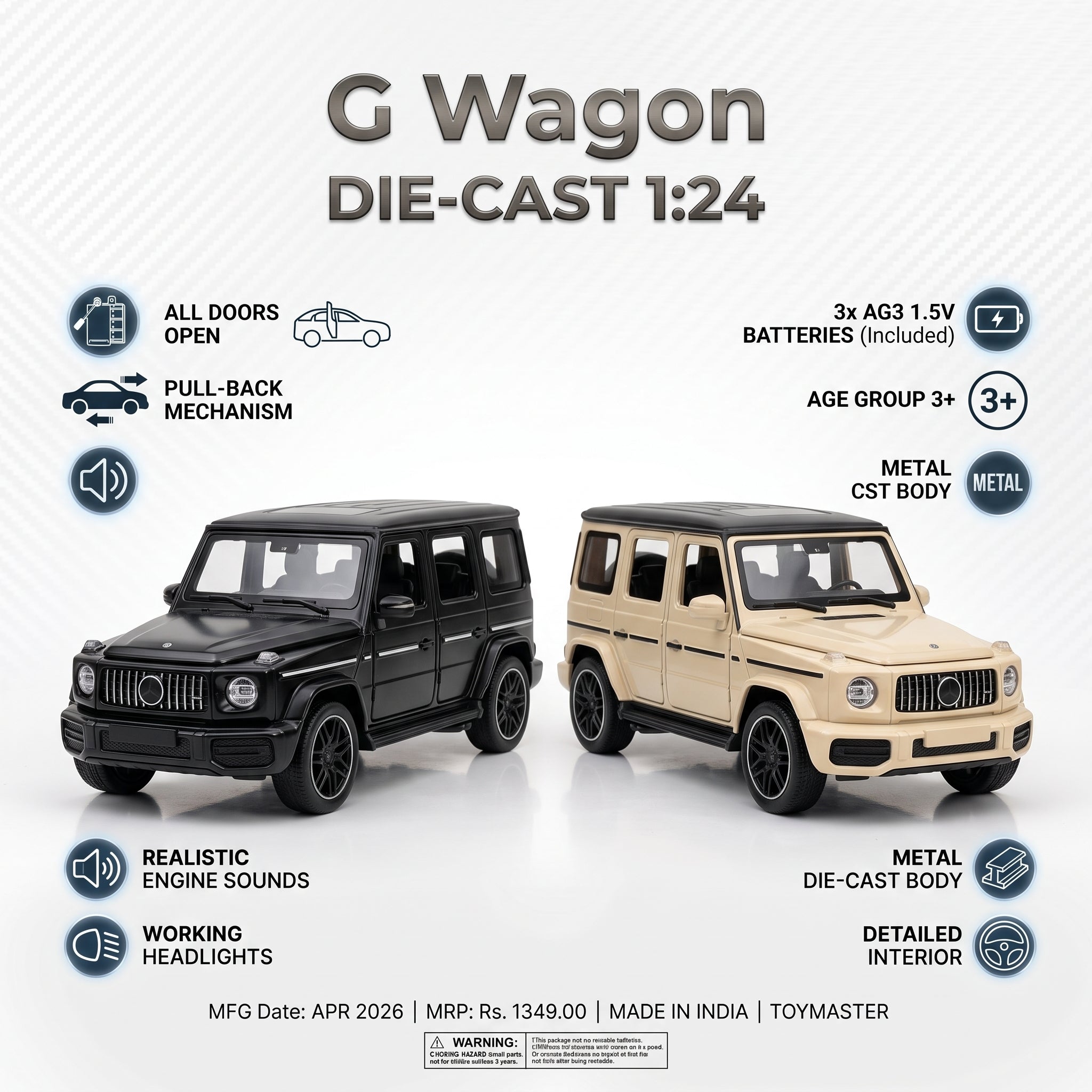 G Wagon DIE-CAST 1:24