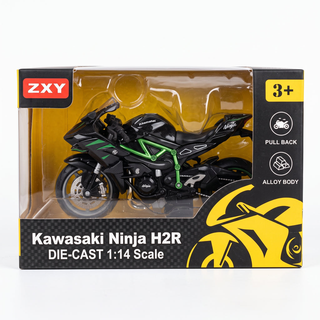 Kawasaki Ninja H2R 1:14 DIE-CAST Bike