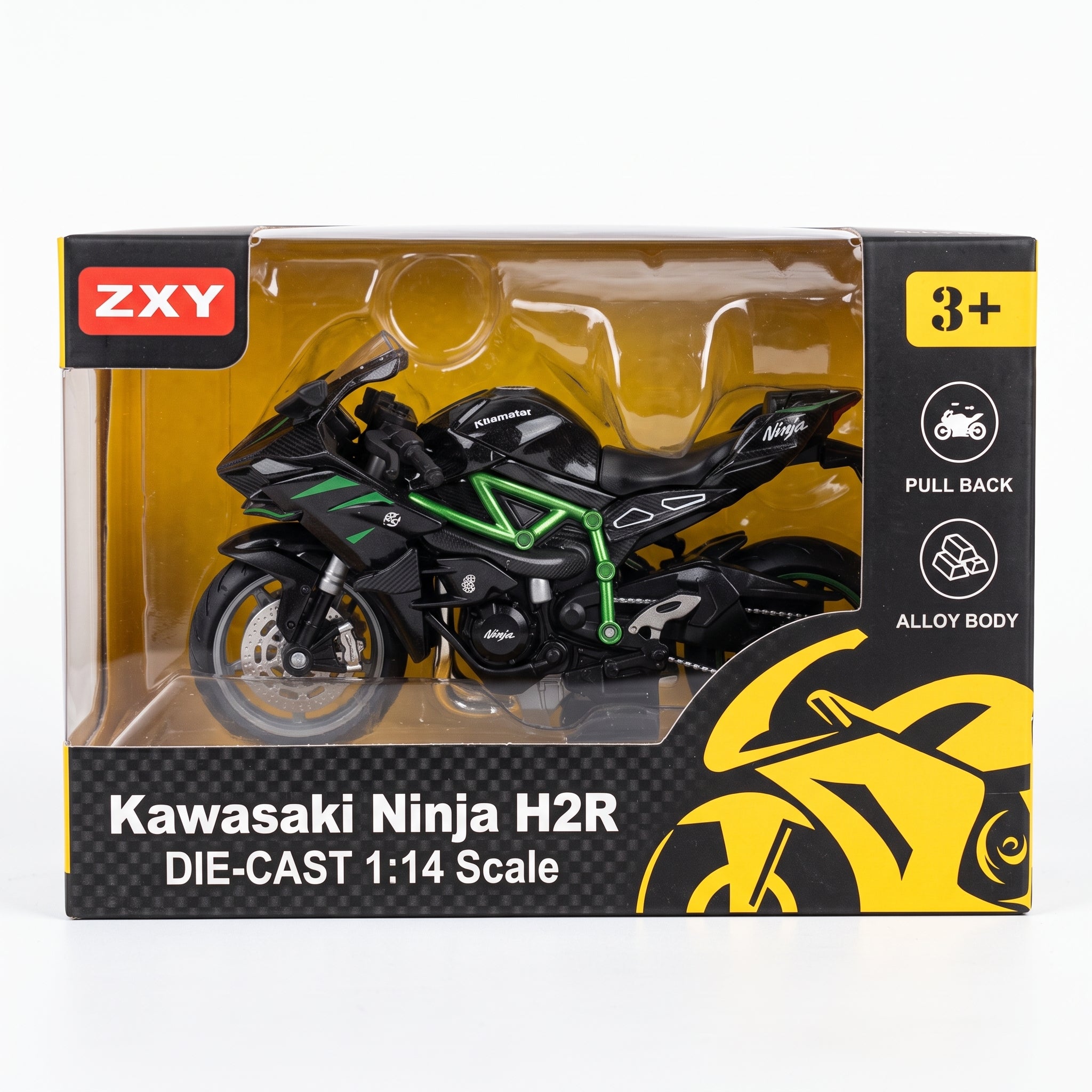 Kawasaki Ninja H2R 1:14 DIE-CAST Bike