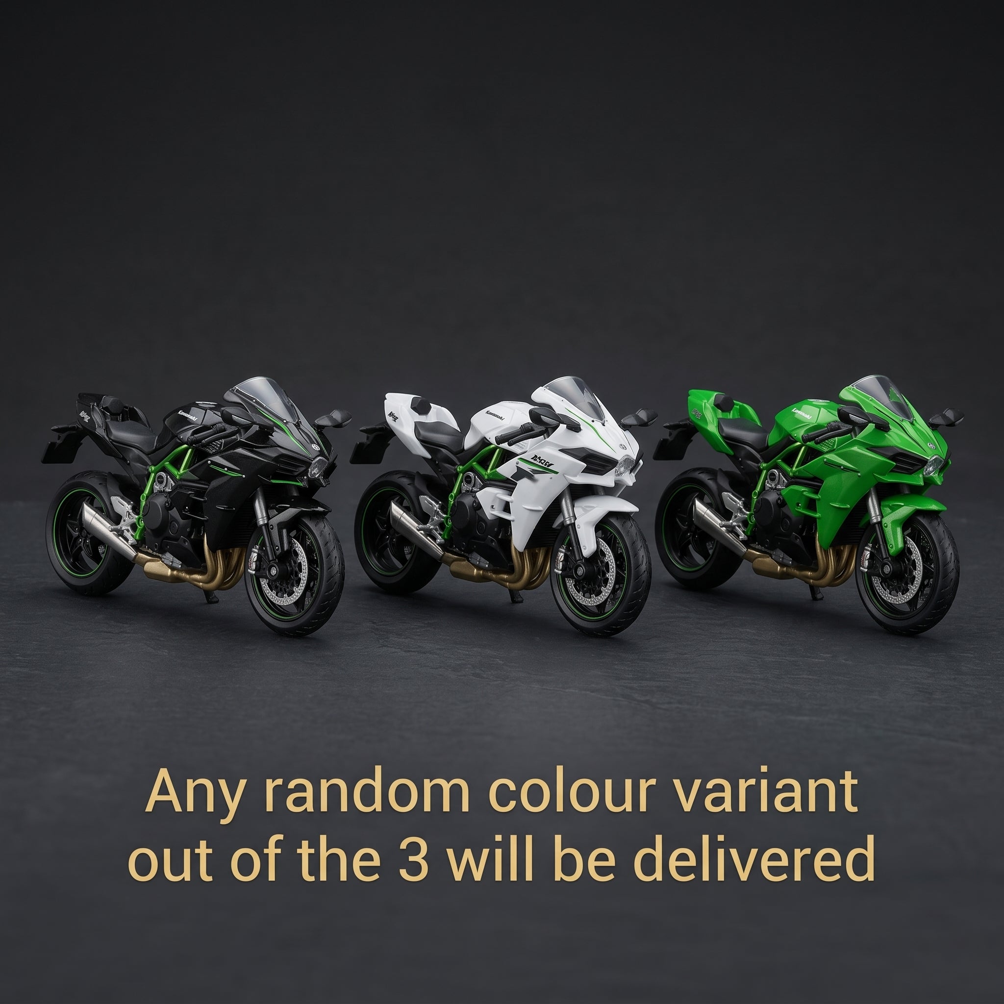 Kawasaki Ninja H2R 1:14 DIE-CAST Bike