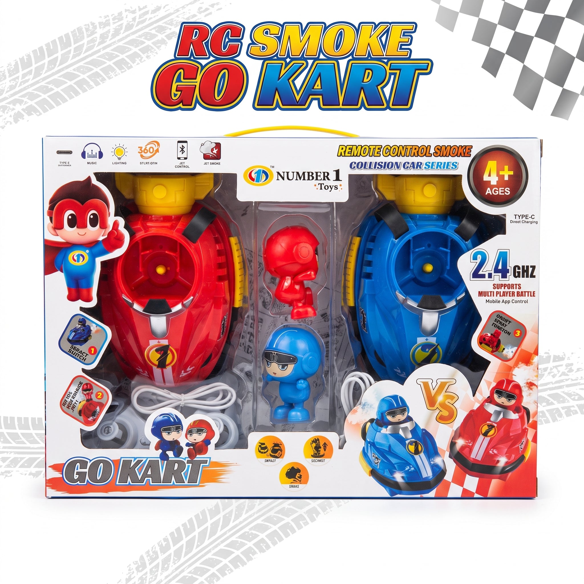 RC Smoke Go Kart