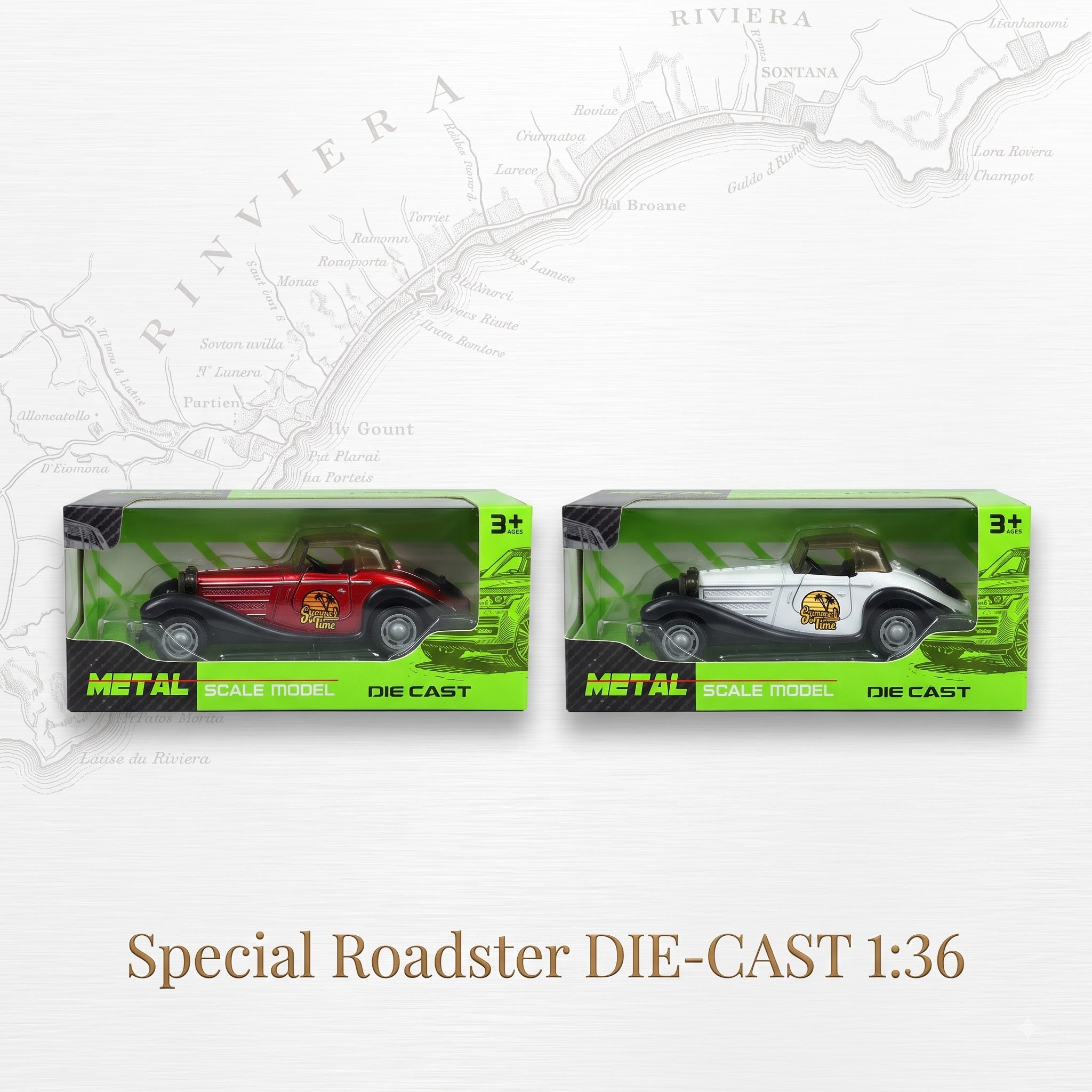 Mercedes Benz Roadster DIE-CAST 1:36