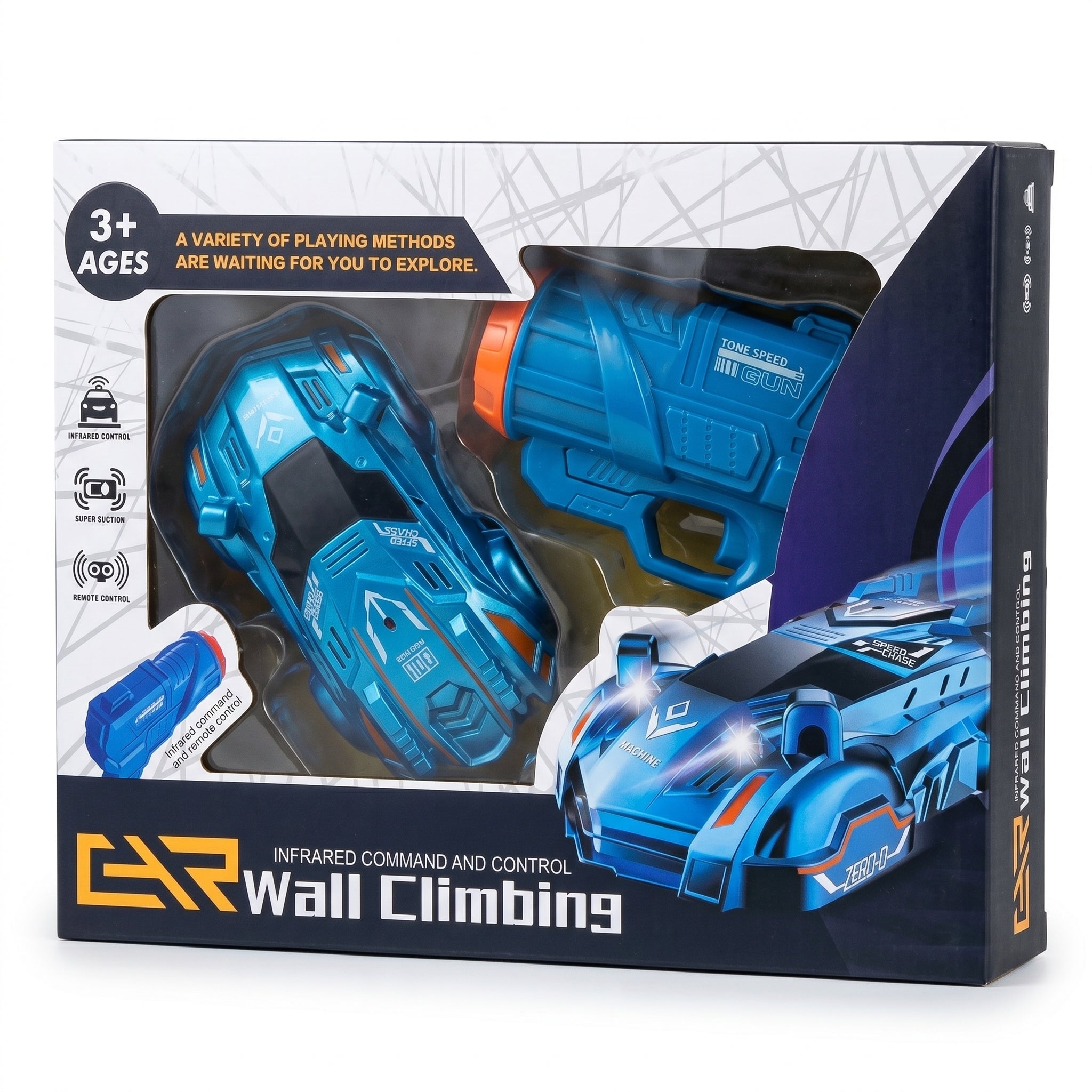RC Wall Climber Laser Controlled
